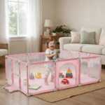 🌈🧸 Corral Parque Infantil Seguro y Divertido para tu Bebé 👶💛